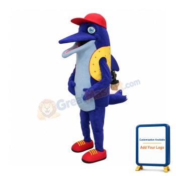 Sport Lightweight Dolphin Mascot Costume