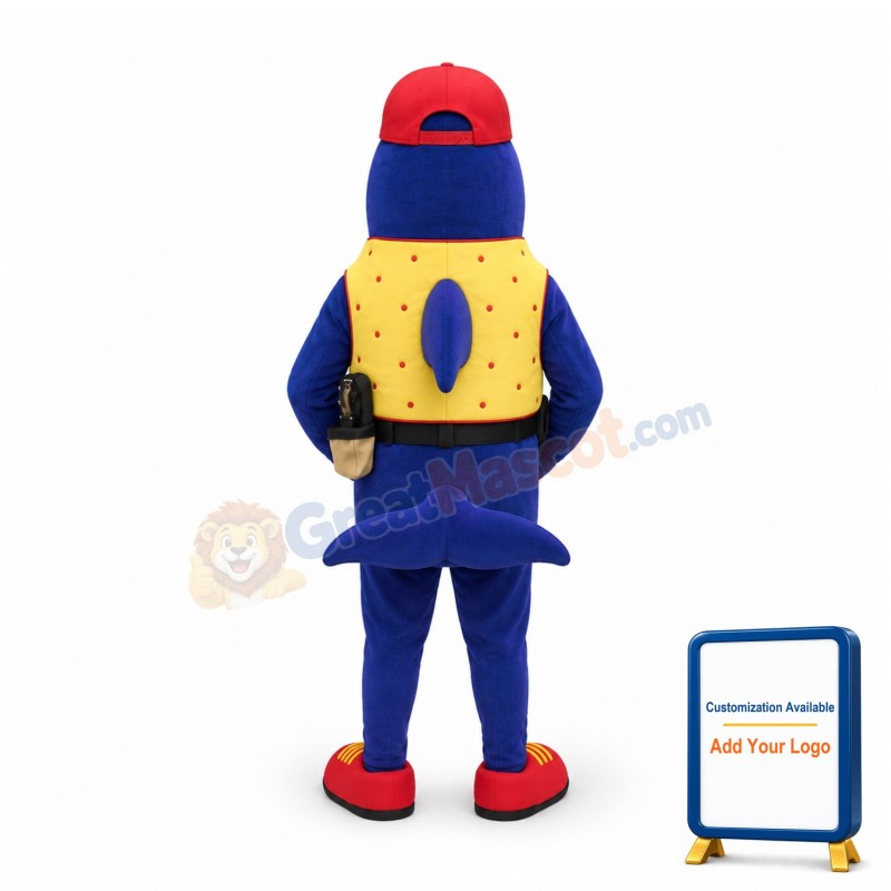Sport Lightweight Dolphin Mascot Costume
