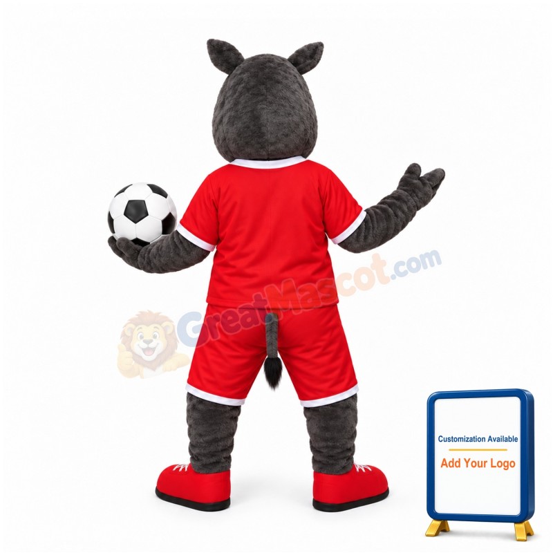 Football Rhino Mascot Costume