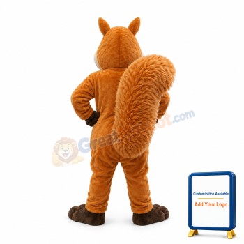 Lightweight Squirrel Mascot Costume