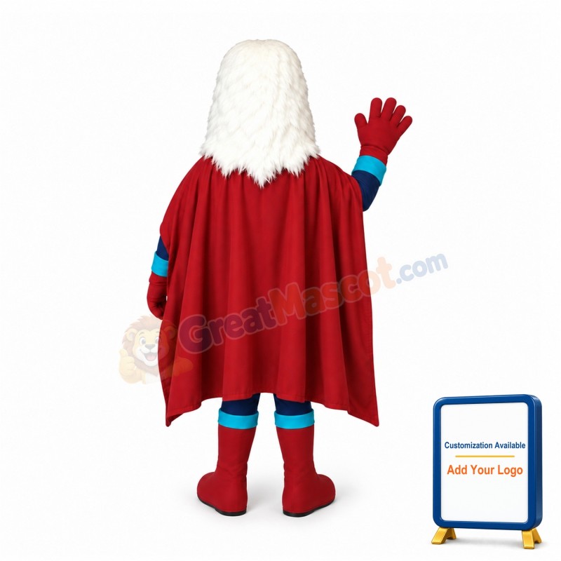 Superhero Eagle Mascot Costume