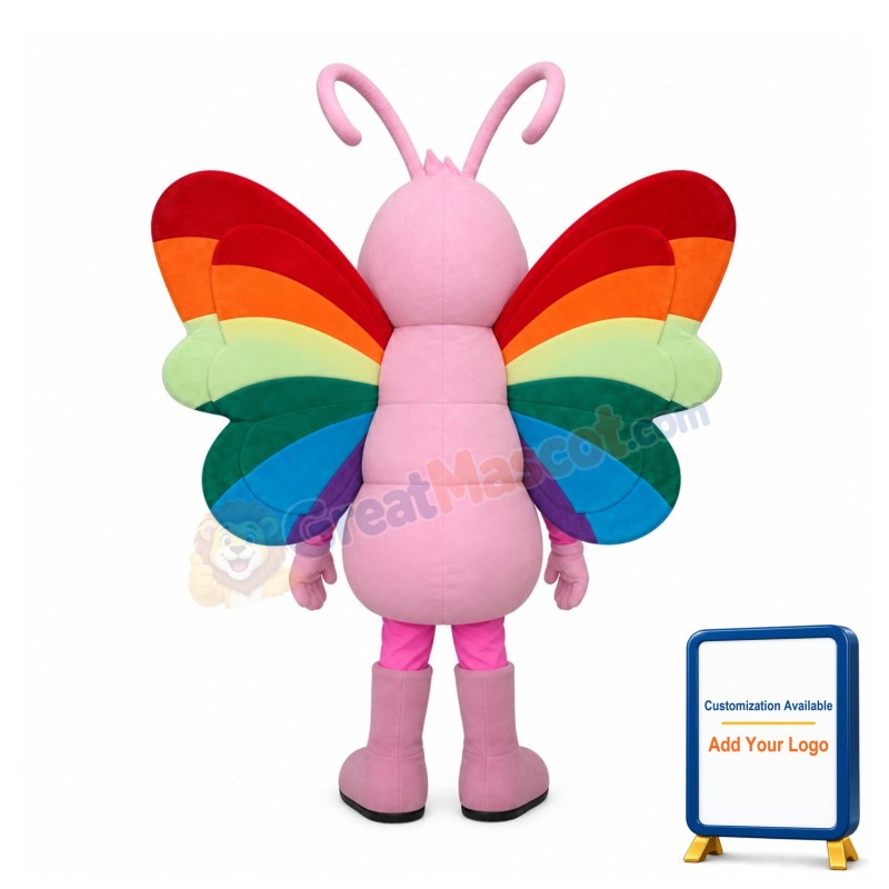Nice Butterfly Mascot Costume