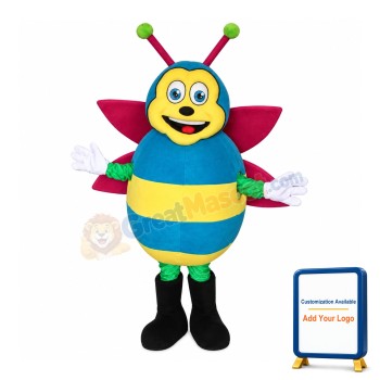 Colorful Bee Mascot Costume