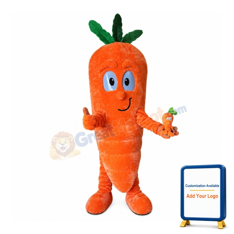 Carrot Mascot Costume
