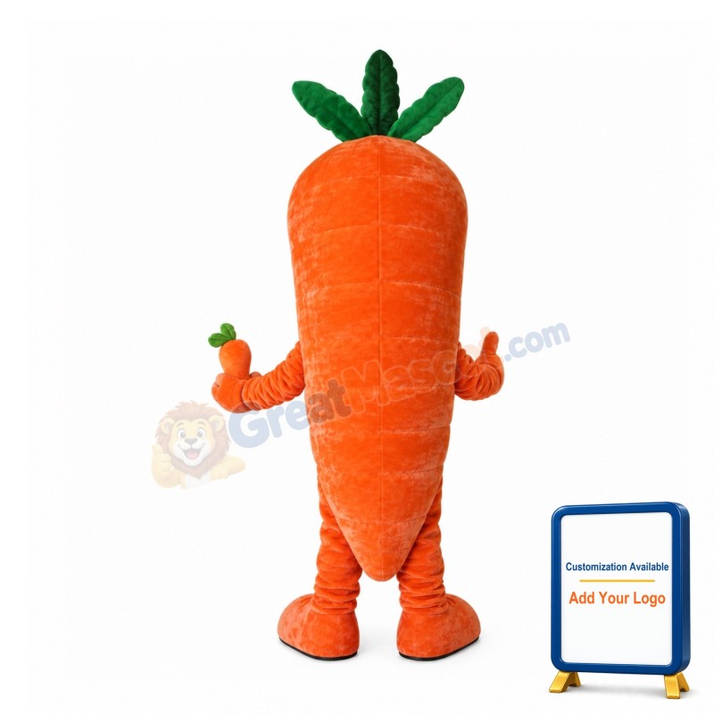 Carrot Mascot Costume