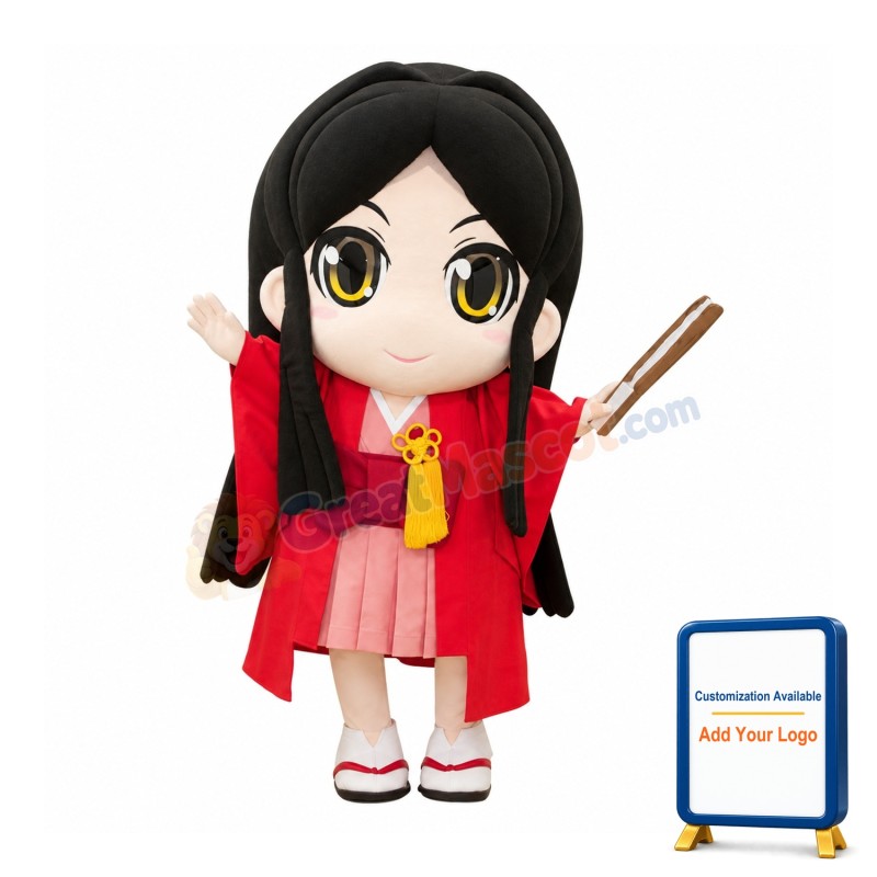 Japanese Girl Mascot Costume