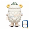 Super Cute White Sheep Mascot Costume