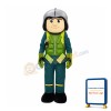 Pilot Man Mascot Costume