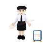 Air Hostess Mascot Costume