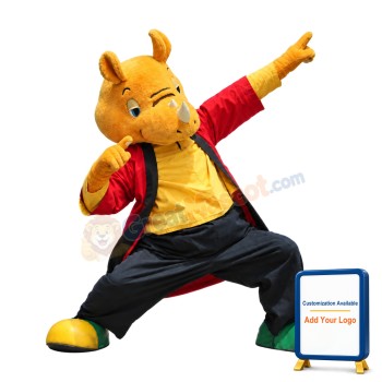 Sport Rhinos Mascot Costume