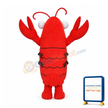 Old Lobster Mascot Costume