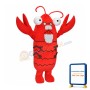 Old Lobster Mascot Costume