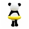 Swimming Panda Mascot Costume