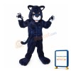 Fierce Blue Panther Mascot Costume