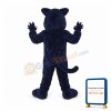 Fierce Blue Panther Mascot Costume