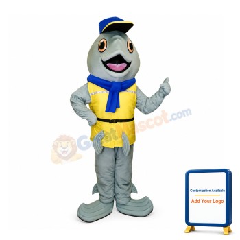 River Fish Mascot Costume