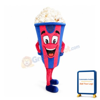 Popcorn Mascot Costume