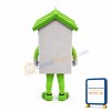 Green Lightweight House Mascot Costume
