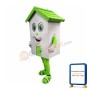 Green Lightweight House Mascot Costume