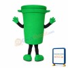 Green Bin Mascot Costume