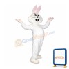 Cute Pink & White Rabbit Mascot Costume
