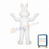 Cute Pink & White Rabbit Mascot Costume