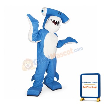 Hammerhead Shark Mascot Costume