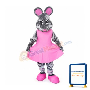 Dance Mouse Mascot Costume