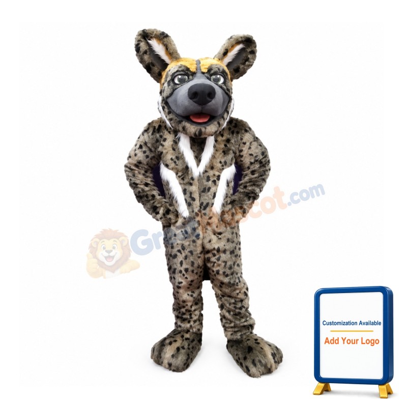 Wild Dog Mascot Costume