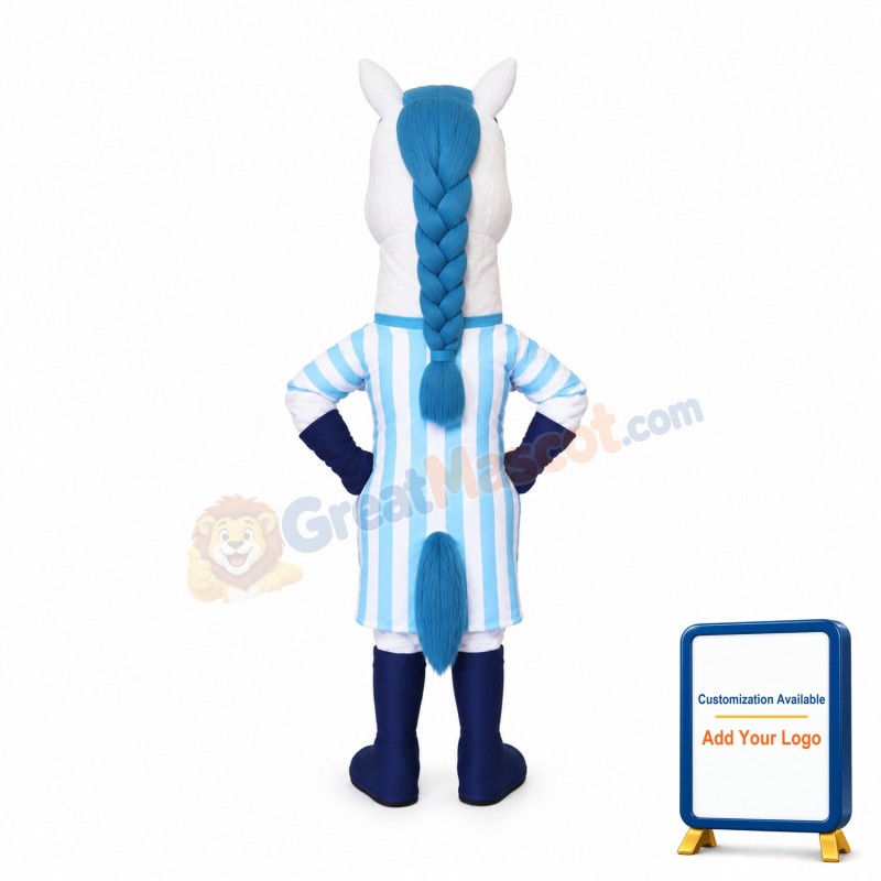 Female Team Horse Mascot Costume