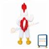 Muscle Rooster Mascot Costume