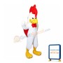 Muscle Rooster Mascot Costume