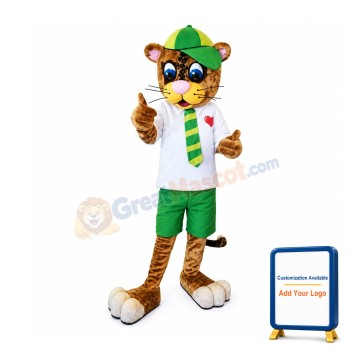 Sport Cheetah Mascot Costume