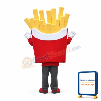 French Fries Mascot Costume