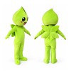 Green Water Drop Mascot Costume