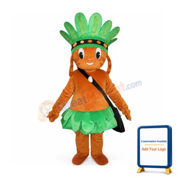 Primitive Man Mascot Costume
