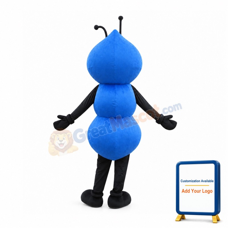 Blue Ant Mascot Costume