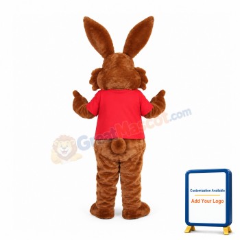 Chocolate Bunny Mascot Costume