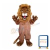 Powerful Lion Mascot Costume