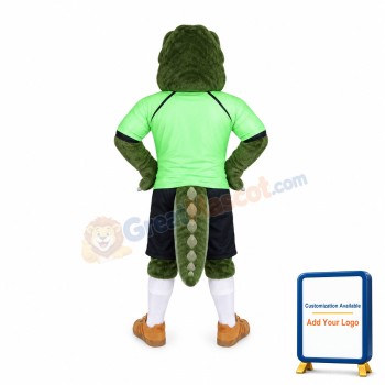 Sport School Crocodile Mascot Costume