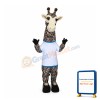 Sport School Giraffe Mascot Costume