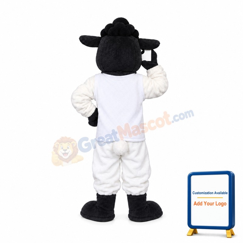 Black Sheep Mascot Costume