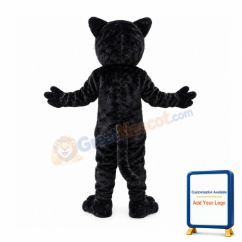 Lightweight Black Panther Mascot Costume