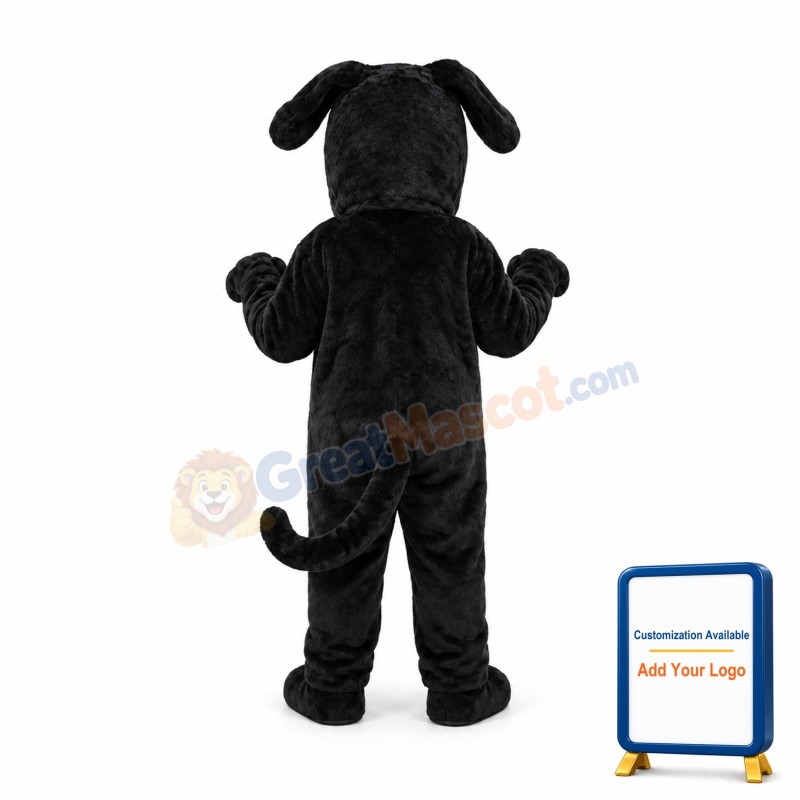 Back Dog Mascot Costume