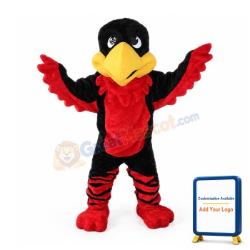 Cute Cardinal Bird Mascot Costume