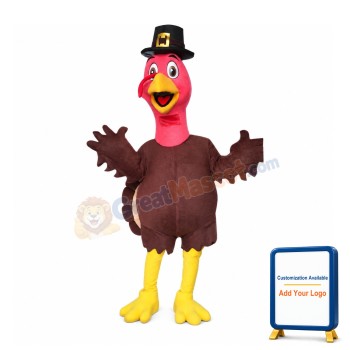 Animal Turkey Mascot Costume