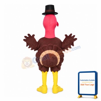 Animal Turkey Mascot Costume