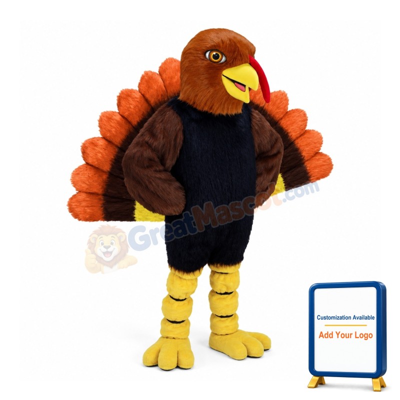 Holiday Turkey Lightweight Mascot Costume