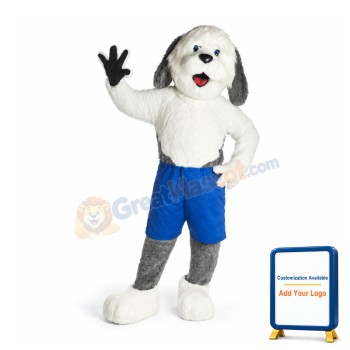 Sheepdog Mascot Costume