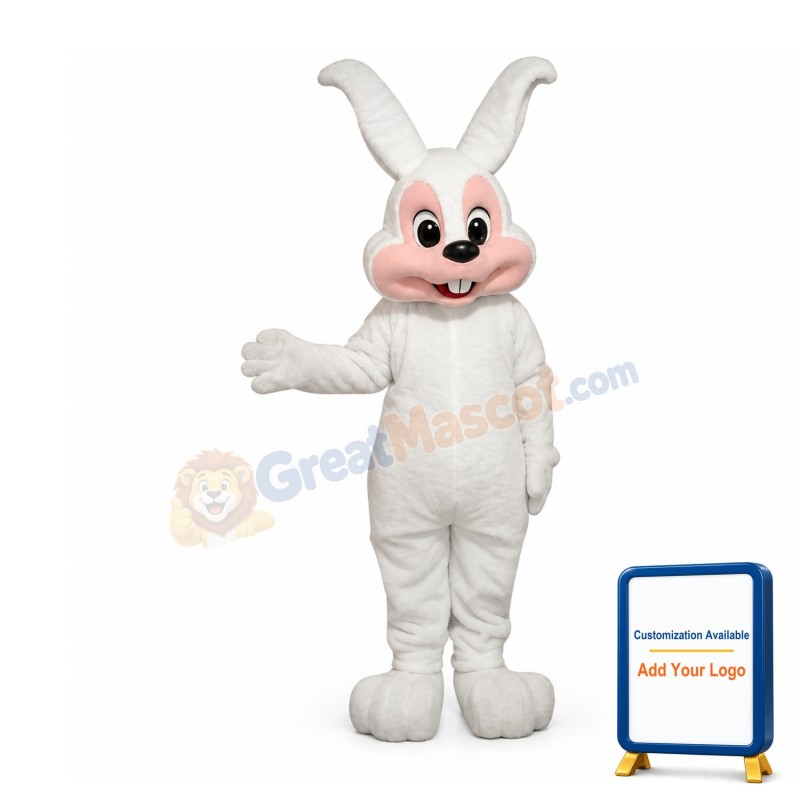 Easter Girl Bunny Mascot Costume